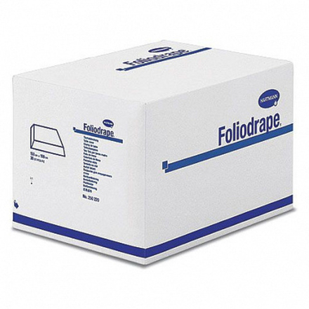Foliodrape покрытие для операционного стола (cтерильное): 150 х 100 cм; 28 шт.