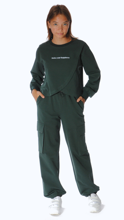 Брюки трикотажные для девочки 9-16 лет Fleur de Vie