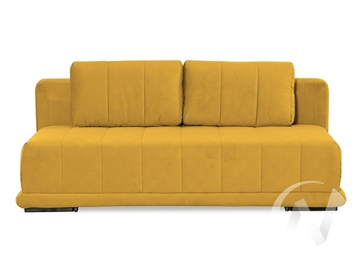 Диван прямой Флорида (БД) Карат 101 (гочично-желтый однотон)