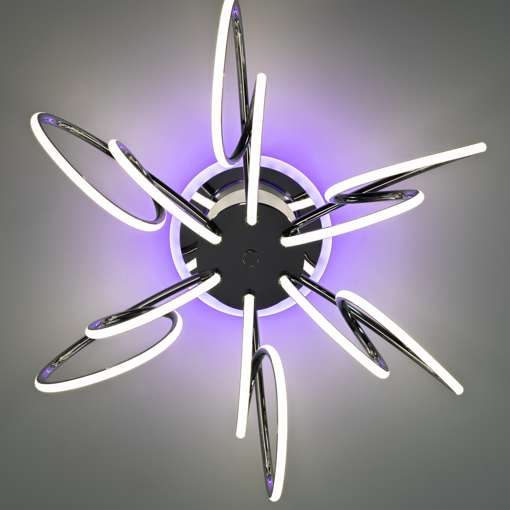 Citilux SALMA SMART CL224A161 RGB LED Умная люстра Хром