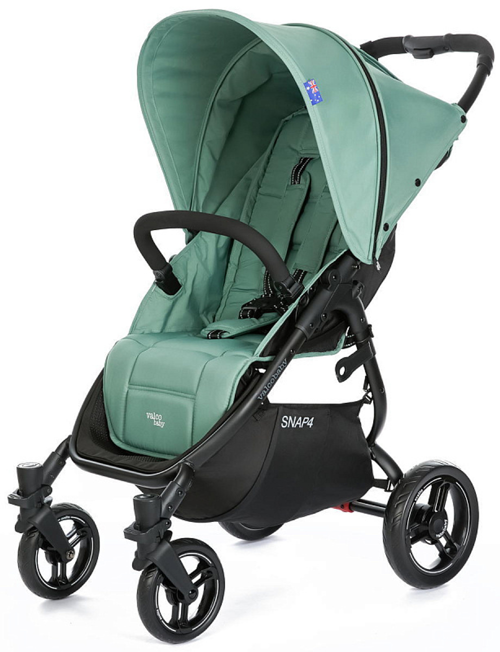 Прогулочная коляска Valco baby Snap 4 с накидкой на ножки Flatt Matt / Slate Blue
