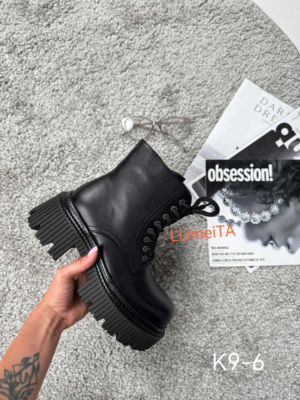 Ботинки нат. кожа по 6 пар (36-40)р./ 9-6