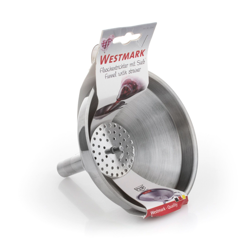 Воронка с фильтром 13см Westmark Steel Германия детали