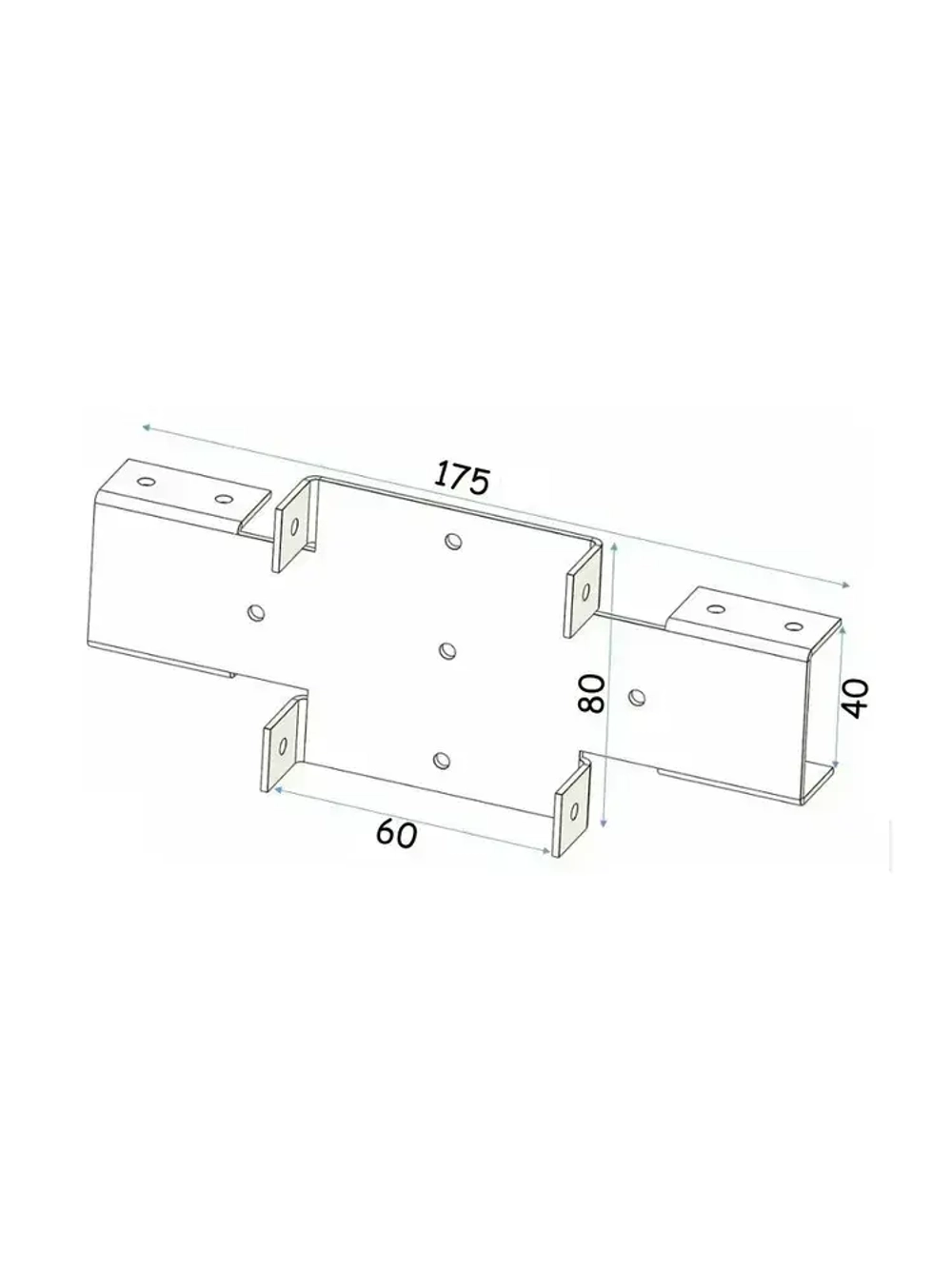 Кронштейн крепежный 10 шт.