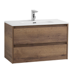 Тумба подвесная с раковиной BelBagno KRAFT 39-800/390-2C-SO-RT