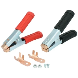 Зажим (крокодил) для провода 1000А 160х115мм (комплект) / Зажим клеммы АКБ