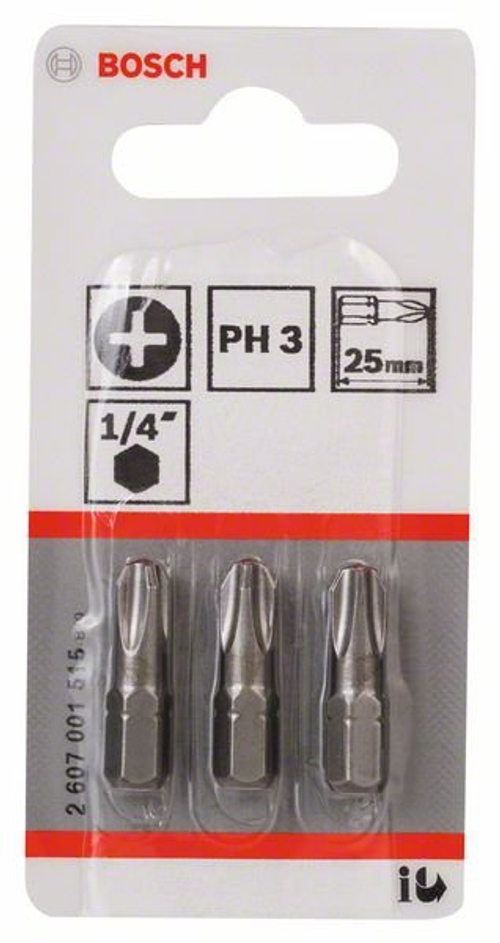 Бита для шуруповерта Extra Hard PH 3 2607001515