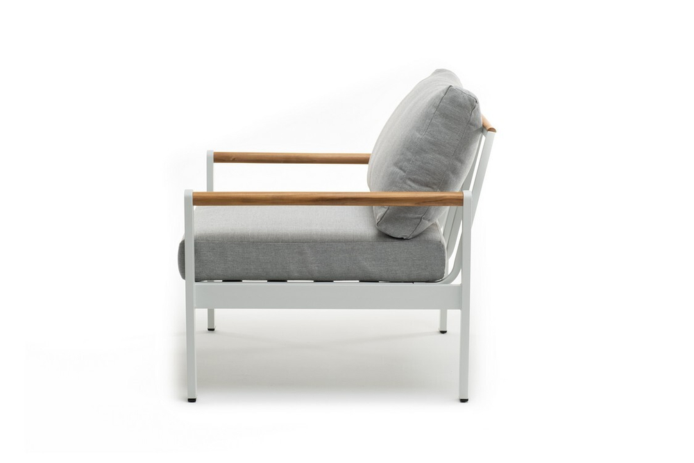 Кресло из алюминия MAYA белый