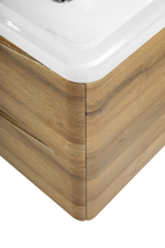 Мебель для ванной комнаты подвесная BelBagno ACQUA-600-2C-SO-RR 60см Rovere Rustico