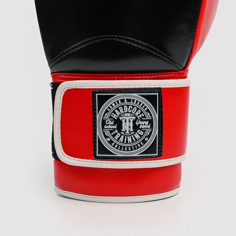 Боксерские перчатки HT HardLea Black/Red