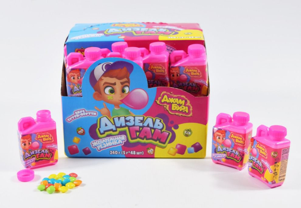 Жев. рез. в канистре "Дизельгам" 12*48шт 5г