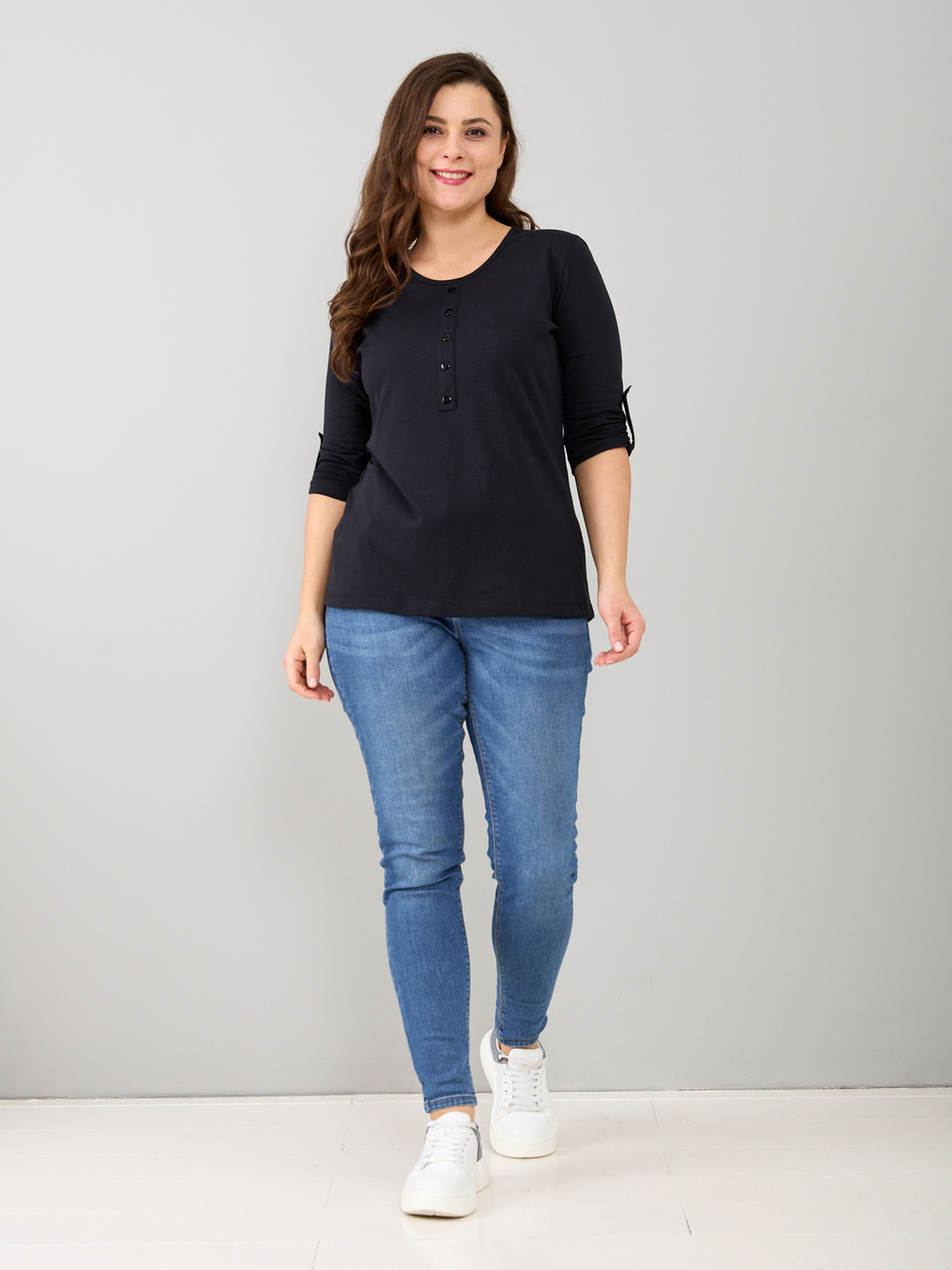 Лонгслив ЛНк-005/черный