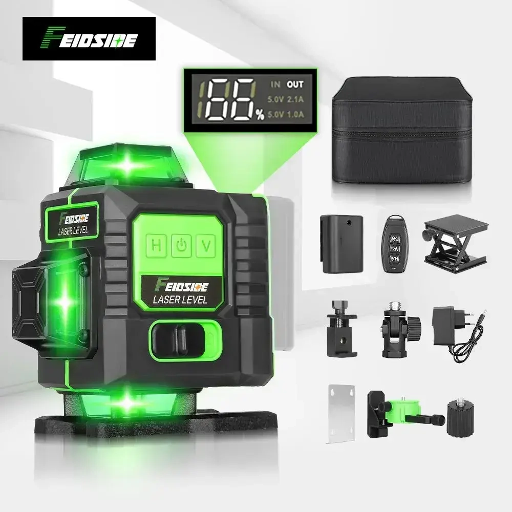 лазерный уровень,С экранным дисплеем уровень лазерный