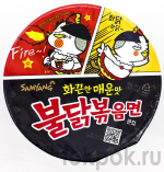 Лапша со вкусом острой курицы Samyang Hot chicken flavor, 105 гр
