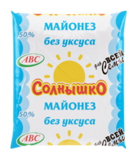 Майонез "Солнышко" 360г. АВС