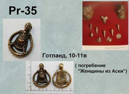 Подвеска. Аска, Швеция 8-10 в.