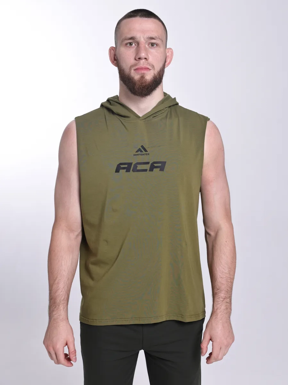 Майка мужская спортивная мма без рукавов ACA