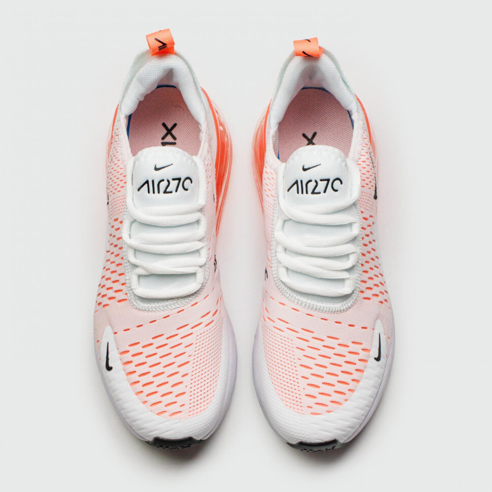 кроссовки Nike Air Max 270 White Orange Wmns