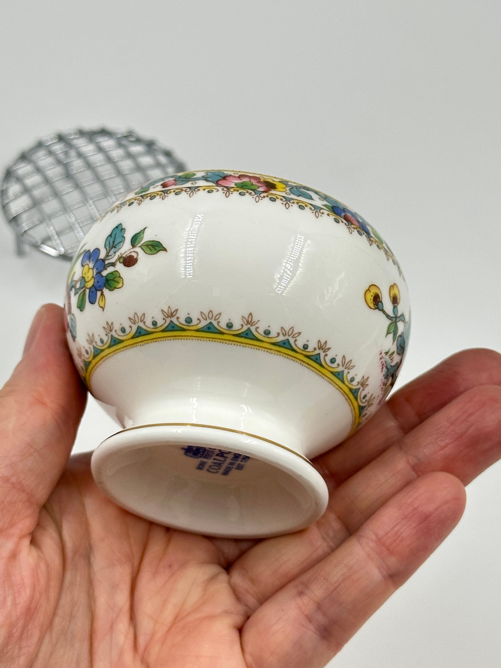 Миниатюрный роузбоул Coalport