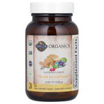 Garden of Life, Organics, веганский витамин D3, малина и лимон, 50 мкг (2000 МЕ), 30 веганских жевательных таблеток