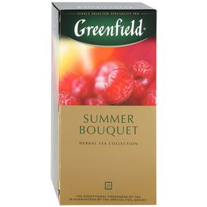 ЧАЙ SUMMER BOUQUET 25ШТх1.5ГР GREENFIELD