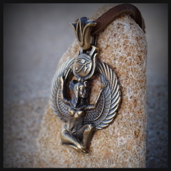 Кулон "Исида" , латунь