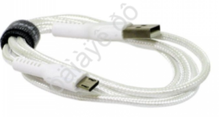 Шнур USB - micro USB  2,0Ам 1м ткань М5 а063237