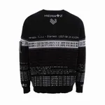 Свитер Heartz Database 2.0 Knitted черный
