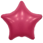 Шар фольгированный Звезда 46 см (Малиновый)