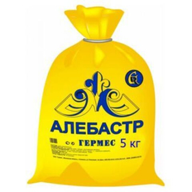 Гипс строительный Гермес алебастр 5 кг