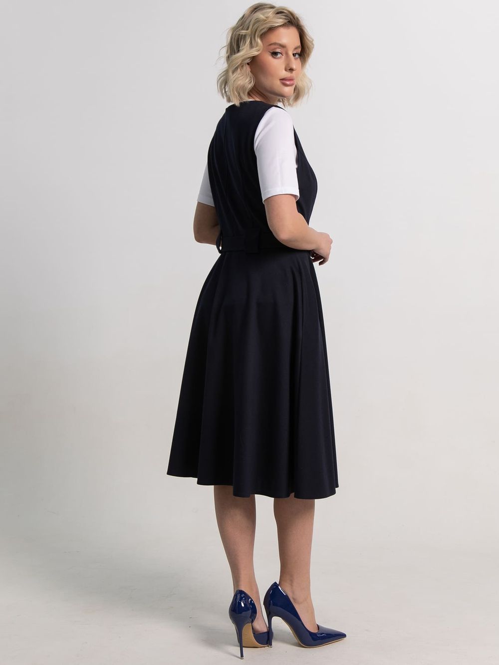 Платье Эрика (темно-синее) П15204-53М LT Collection