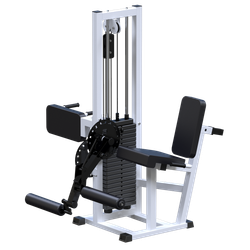 Разгибание ног сидя + сгибание стоя (стек 100 кг)