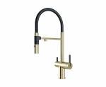Смеситель для кухни Paulmark Gravity Gr213888-LG светлое золото