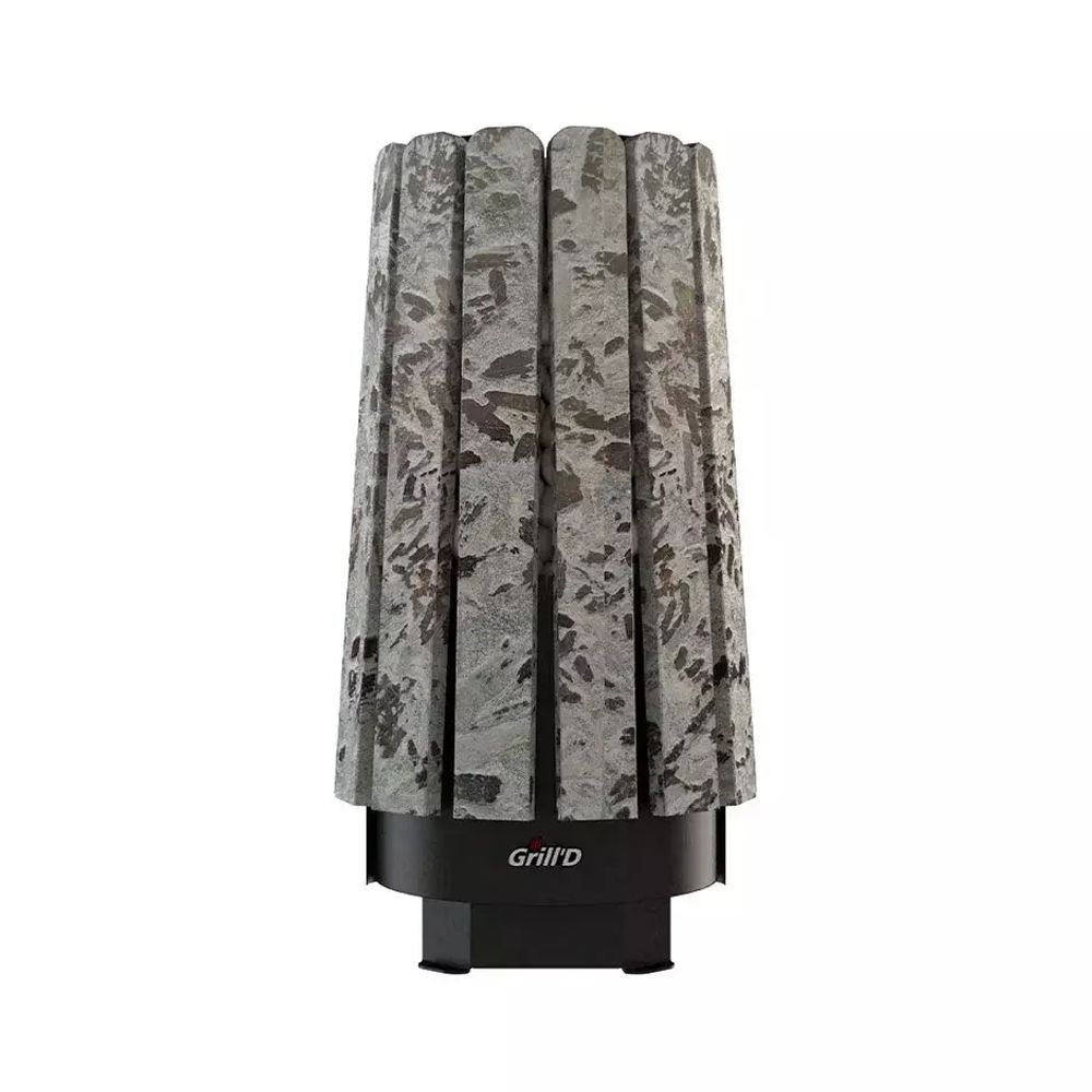Дровяная банная печь Grill'D Cometa Vega 180 Long Window Max Stone Pro (Серпентинит)