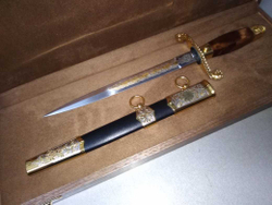 Кортик сувенирный "Офицерский 75 лет Победы"