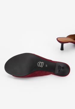 Мюли // Niki // Bordo // Suede