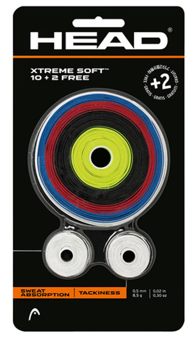 Намотки теннисные Head Xtremesoft various 12P
