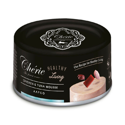 Pettric Cherie - Healthy Living Консервы для кошек Мусс из Курицы и Тунца, 80гр