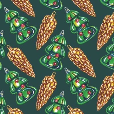 Новогодние ёлочные игрушки