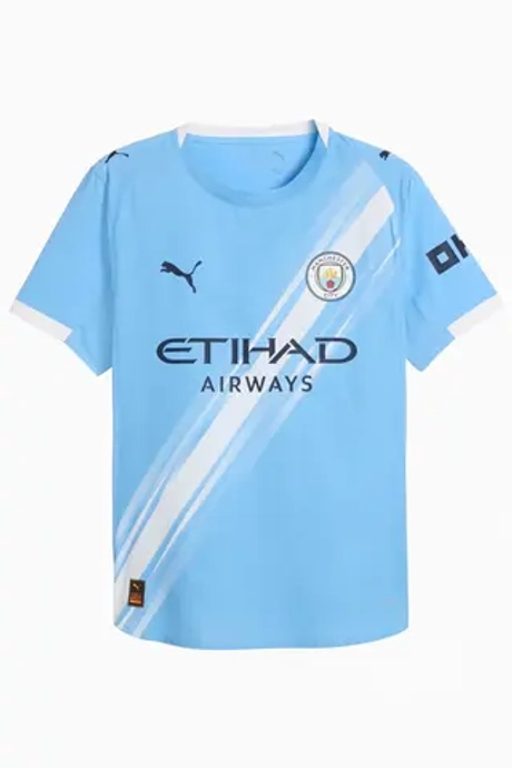 Футболка Puma Manchester City 25/26 Home Authentic - голубой