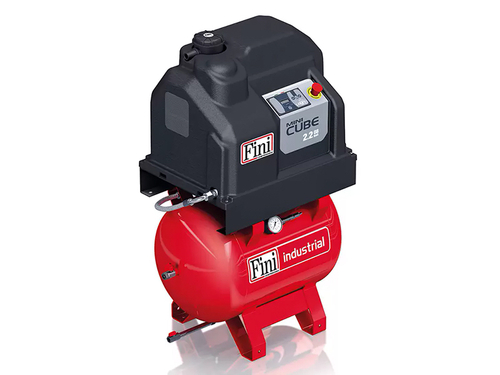 Маленький винтовой компрессор на ресивере FINI CUBE MINI 2.2-08-90 380В