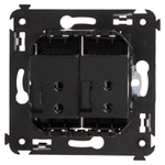 USB зарядное устройство в стену, "Avanti", "Черный матовый"