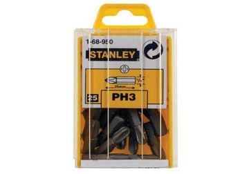 Вставка PH3 1/4 HEX 25 мм (25 шт. в упак.) Stanley 1-68-950