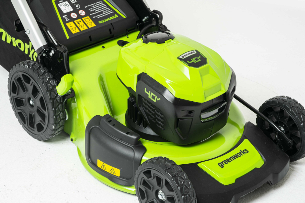 Газонокосилка аккумуляторная самоходная GREENWORKS GD40LM48SP 40В,48см,б/щ,без АКБ и ЗУ (2517407)