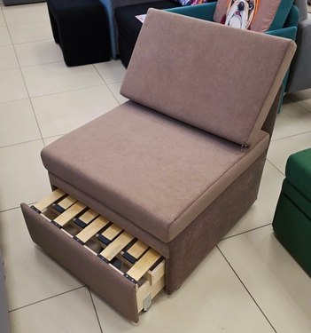 Кресло-кровать "Миник" 70 см, велюр Chicago 46, 12700 руб.