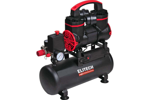 Компрессор безмасляный малошумный Elitech ACF 200-8S 204538