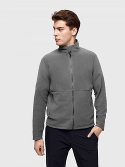 Куртка мужская флисовая OLONETS серый гравий