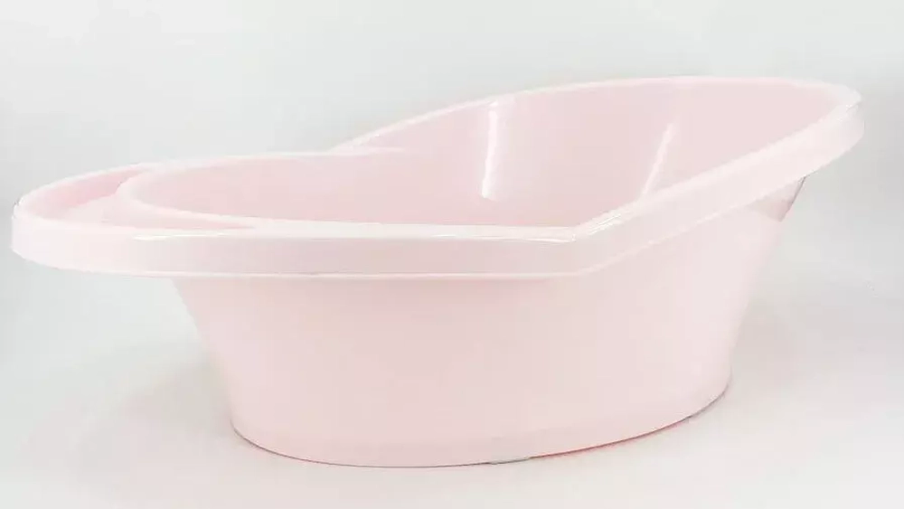 Ванна 35л Little Angel 805*484*260 розовый с термометром и сливом 221501207/01