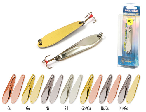 Блесна зимняя Akara Ice 3426 8 гр. Sil