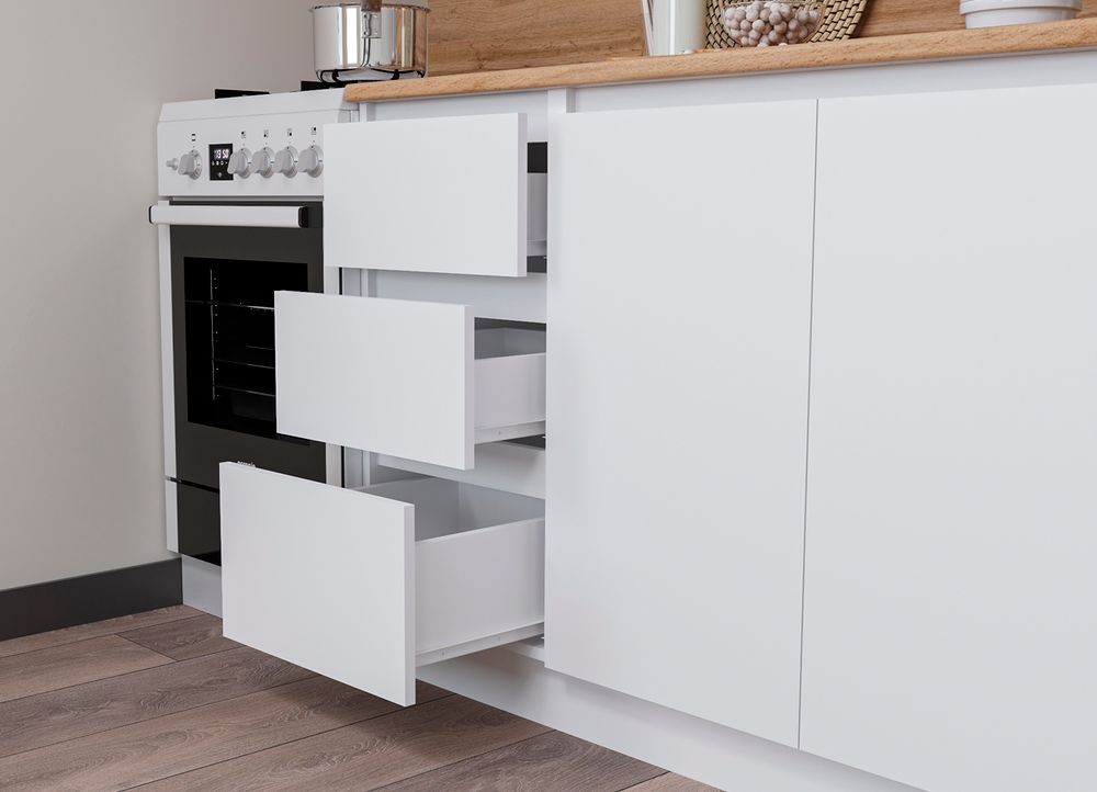 Кухня Мори 2.0 (МП/3) Белый, ДСВ Мебель